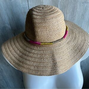 NWT woman’s INC floppy straw hat one size fits all